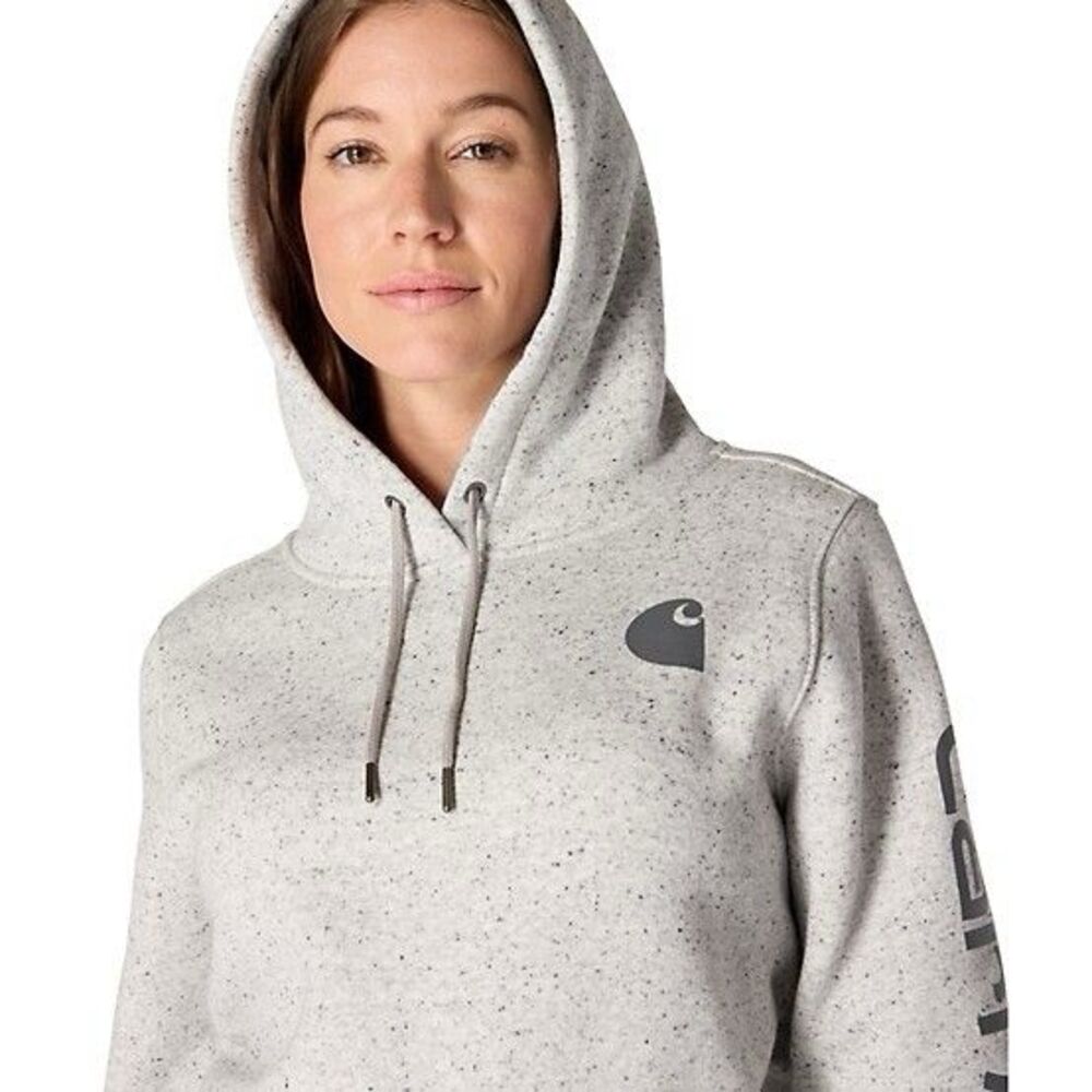 Carhartt Clarksburg Logo Pullover Sweatshirt Size Small (4/6)